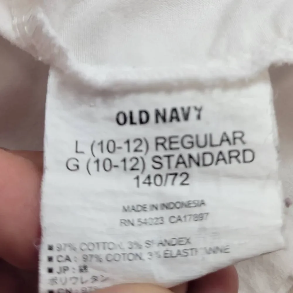 Old Navy buttondown uniform shirt L10/12